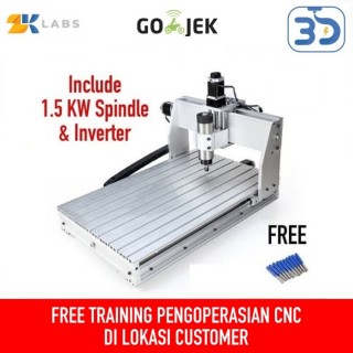 CNC Router 3040 Mini Mesin CNC PCB Milling with 1.5 KW Spindle
